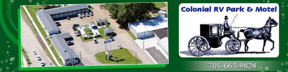 Colonial Motel And Rv Park Mandan Екстер'єр фото